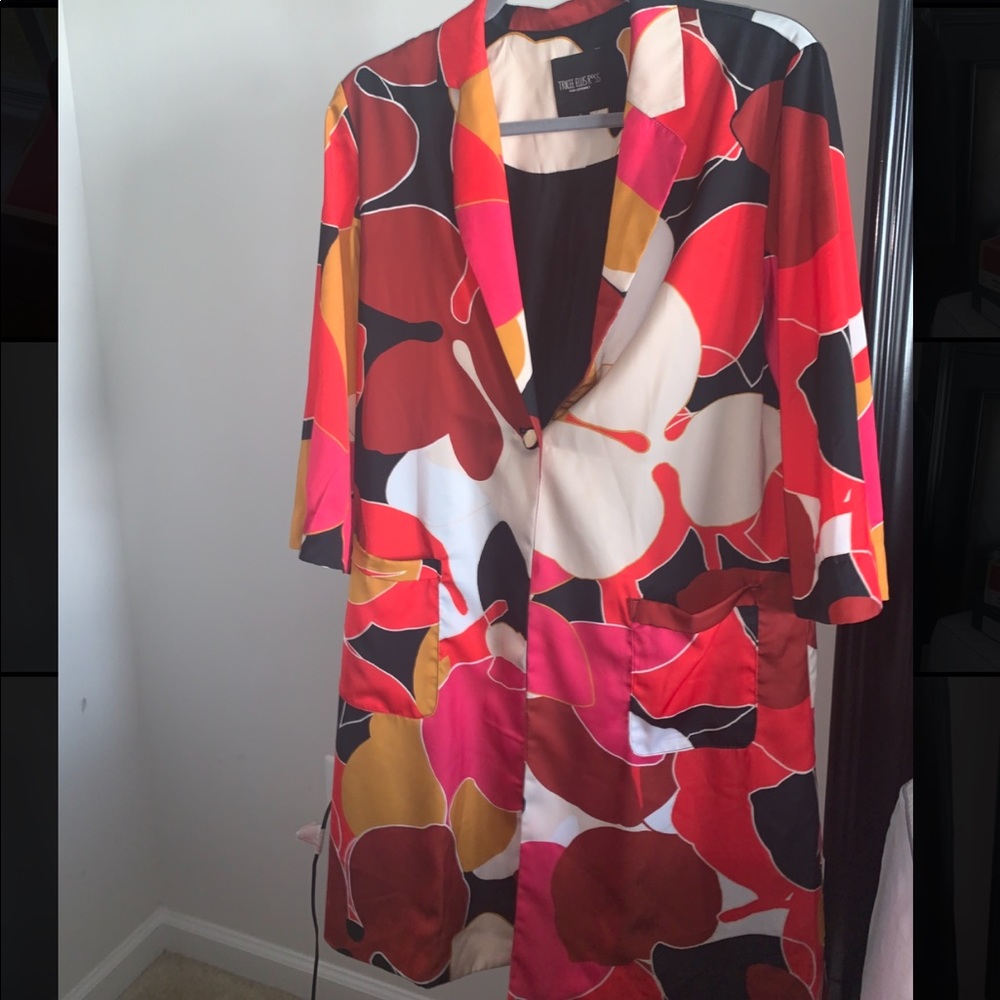 Silk Long Blazer!